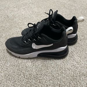 Black and White Nike React Woman’s Shoes